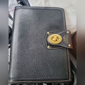 Coach Leather Planner